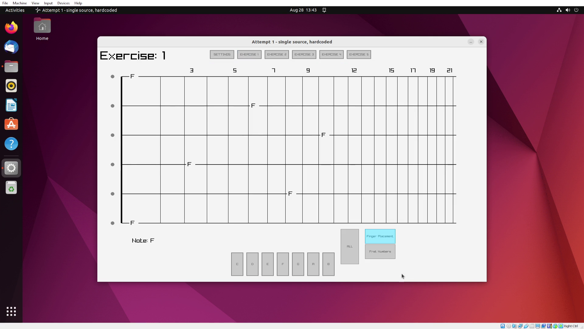 Guitar tool freboard.